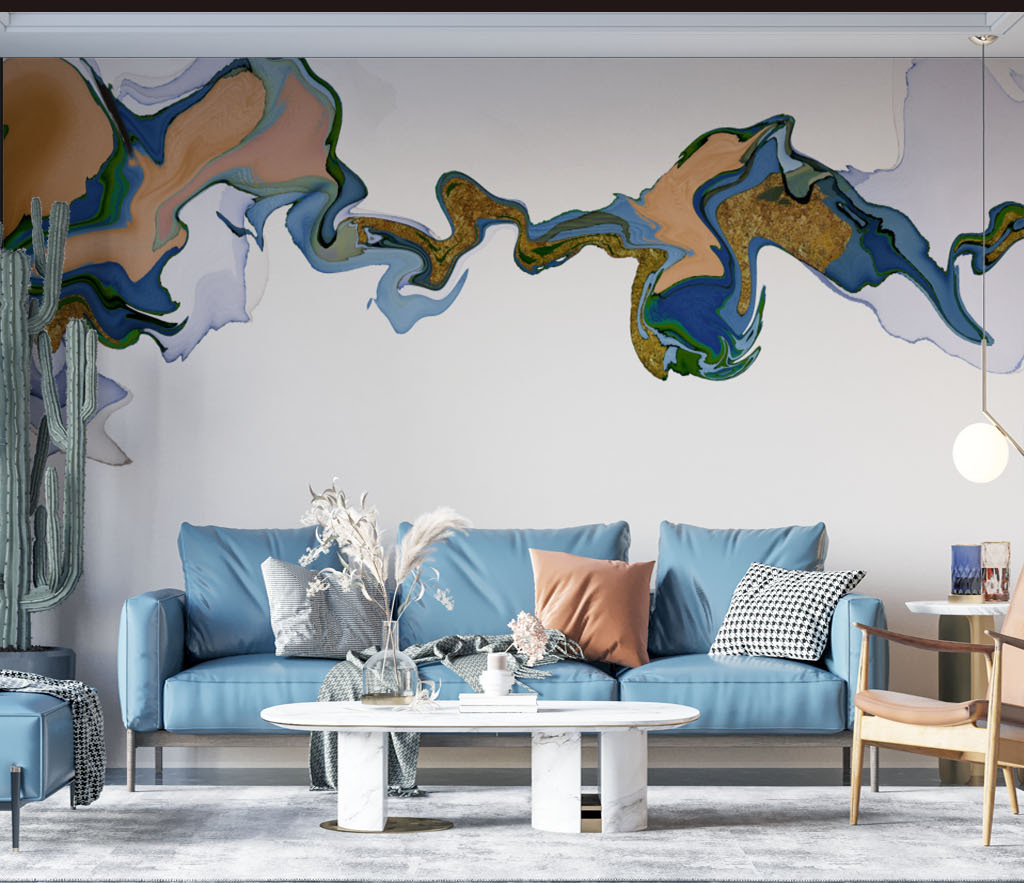 Smoke Design Wallpaper Murals - Transform Your Space-ChandeliersDecor