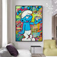 Smurfie DiamondCanvas Wall Hanging Art