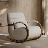 Snail Rocking Lazy Designer Chair-ChandeliersDecor