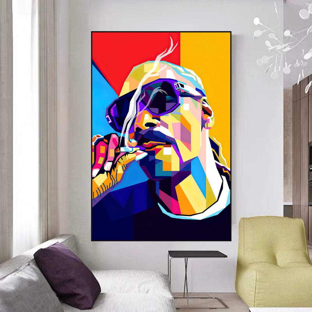 Snoop Famous Singer HipHop Canvas Wall Art