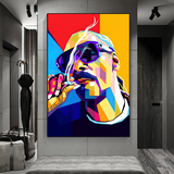 Snoop Famous Singer HipHop Canvas Wall Art-ChandeliersDecor