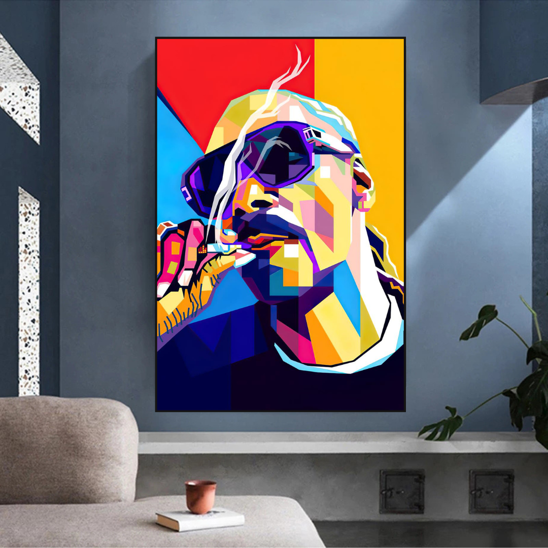 Snoop Famous Singer HipHop Canvas Wall Art-ChandeliersDecor