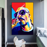 Snoop Famous Singer HipHop Canvas Wall Art-ChandeliersDecor