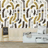 Sockville Wardrobe Room Wallpaper-ChandeliersDecor