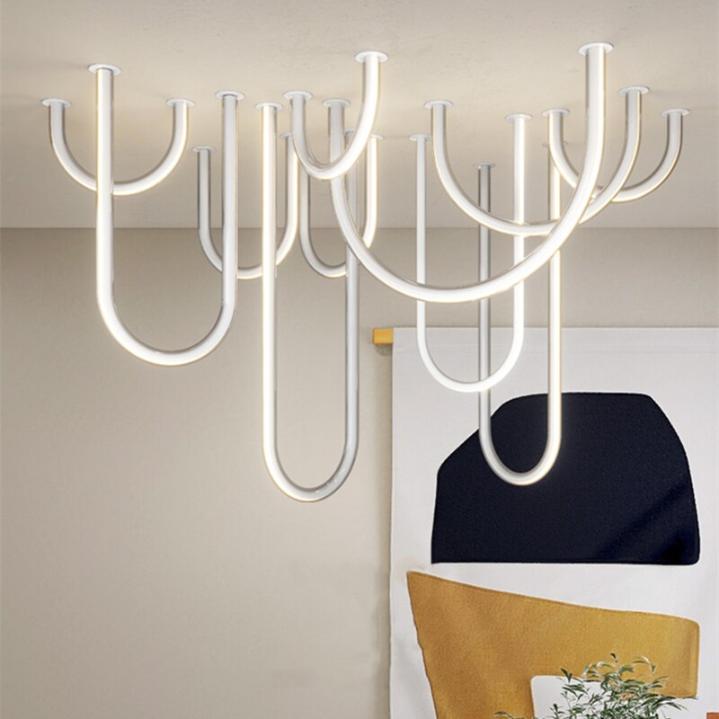 Soft Hose LED Ceiling Chandelier - Illuminate With Elegance-ChandeliersDecor