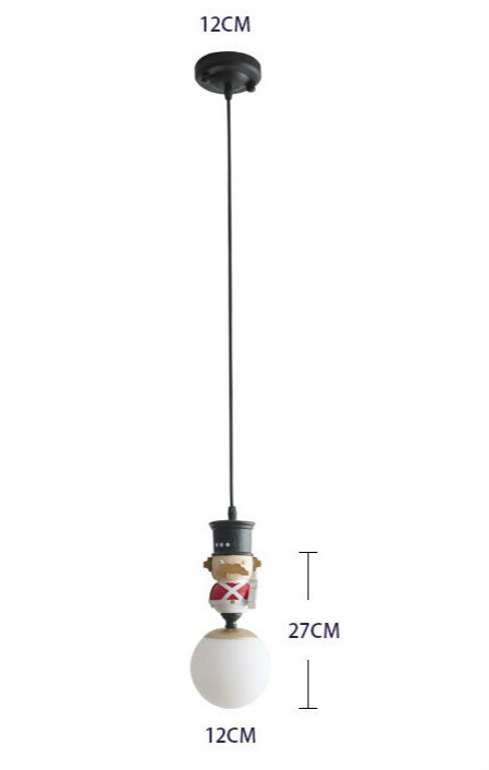 Soldiers Pendant Lighting For Kids Room-ChandeliersDecor