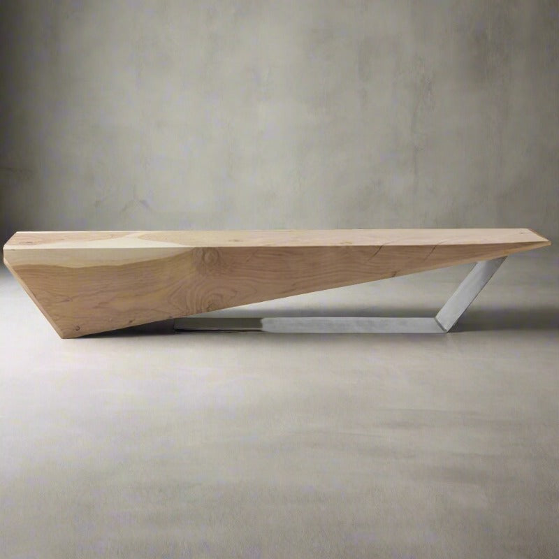 Solid Wood Bench: Expertly Crafted Furniture-ChandeliersDecor