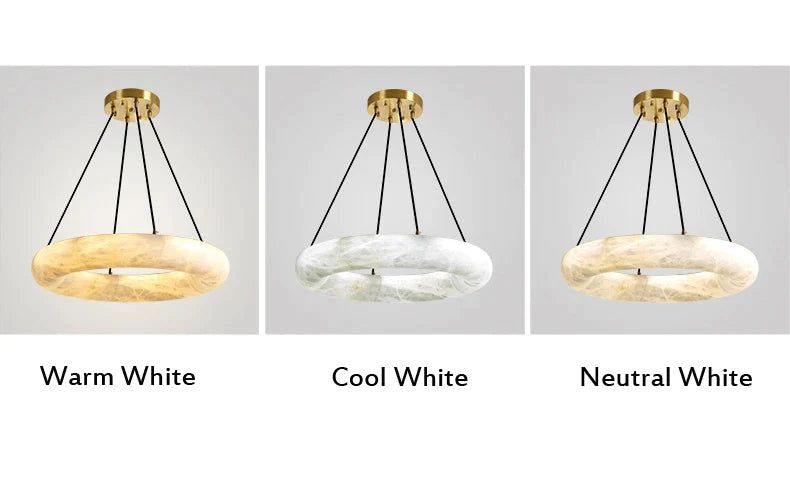 Spanish Natural Marble Chandelier-ChandeliersDecor