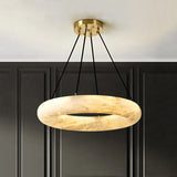 Spanish Natural Marble Chandelier-ChandeliersDecor