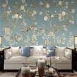 Sparrow Floral Wallpaper - Stunning Designs for Any Space-ChandeliersDecor