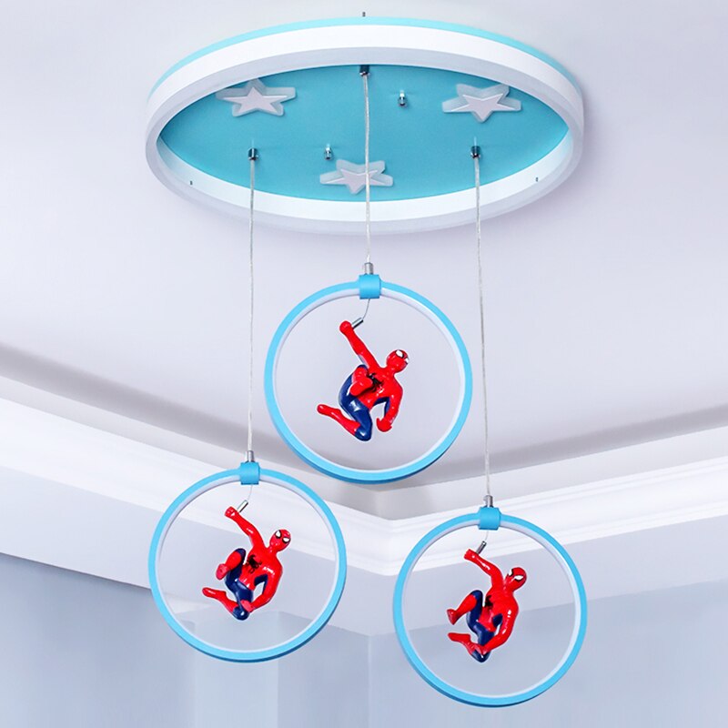 Spiderman Ceiling Light - Deco Lighting for Kids Room-ChandeliersDecor