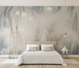 Sprinkle Cotton Blow: Leaves Wallpaper Murals-ChandeliersDecor.com