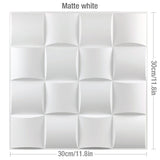 Square Geometric 3D Wall Panel for House Wall Renovation