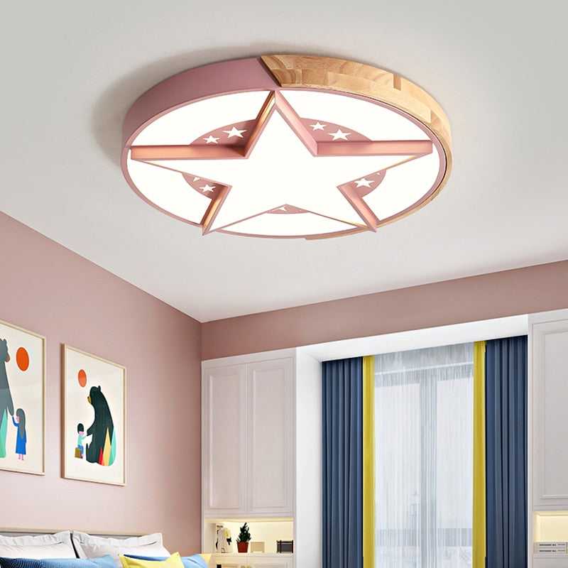 Star Ceiling Light | Kids Room Star Ceiling Light-ChandeliersDecor