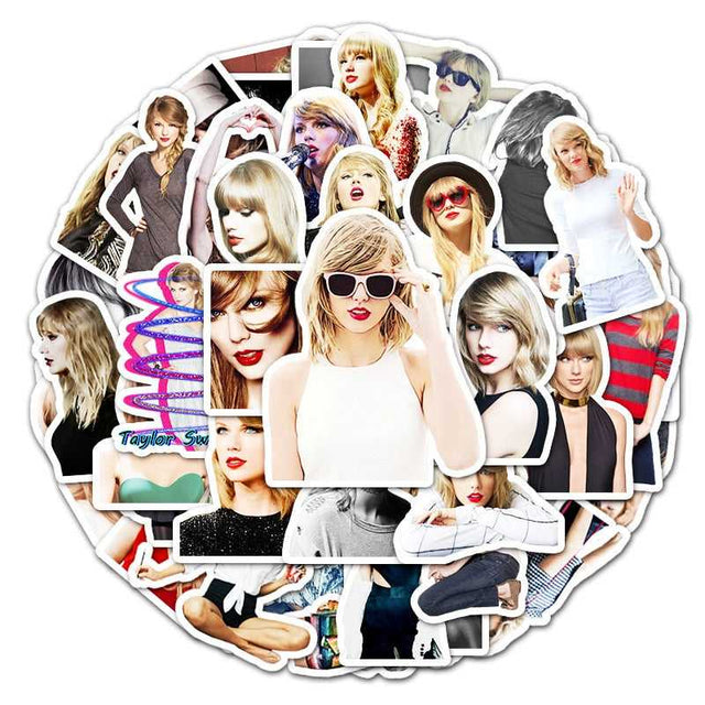 Star Singer Taylor Swift Stickers-ChandeliersDecor