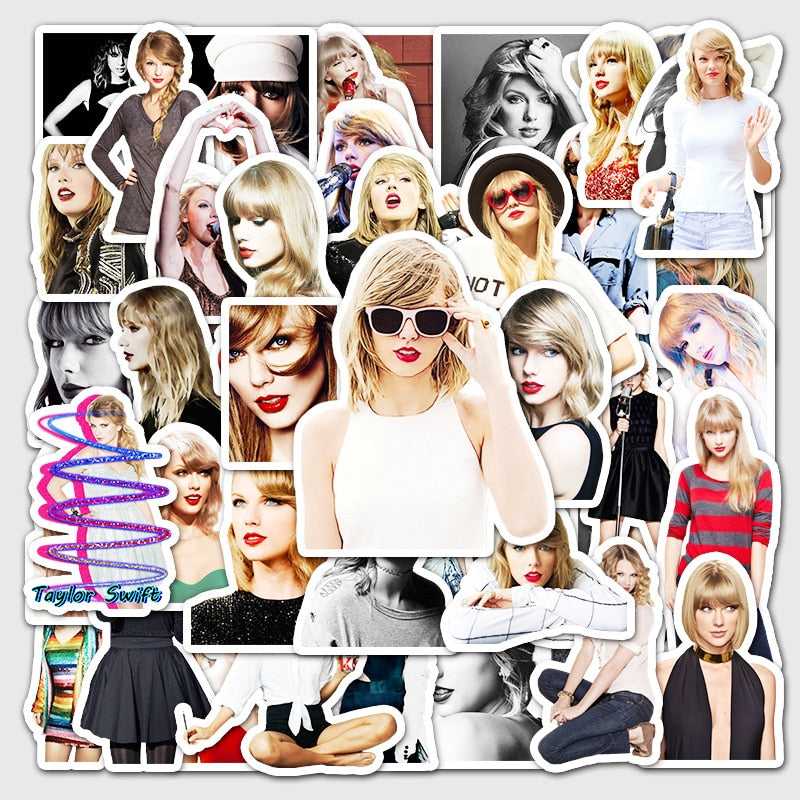 Star Singer Taylor Swift Stickers-ChandeliersDecor