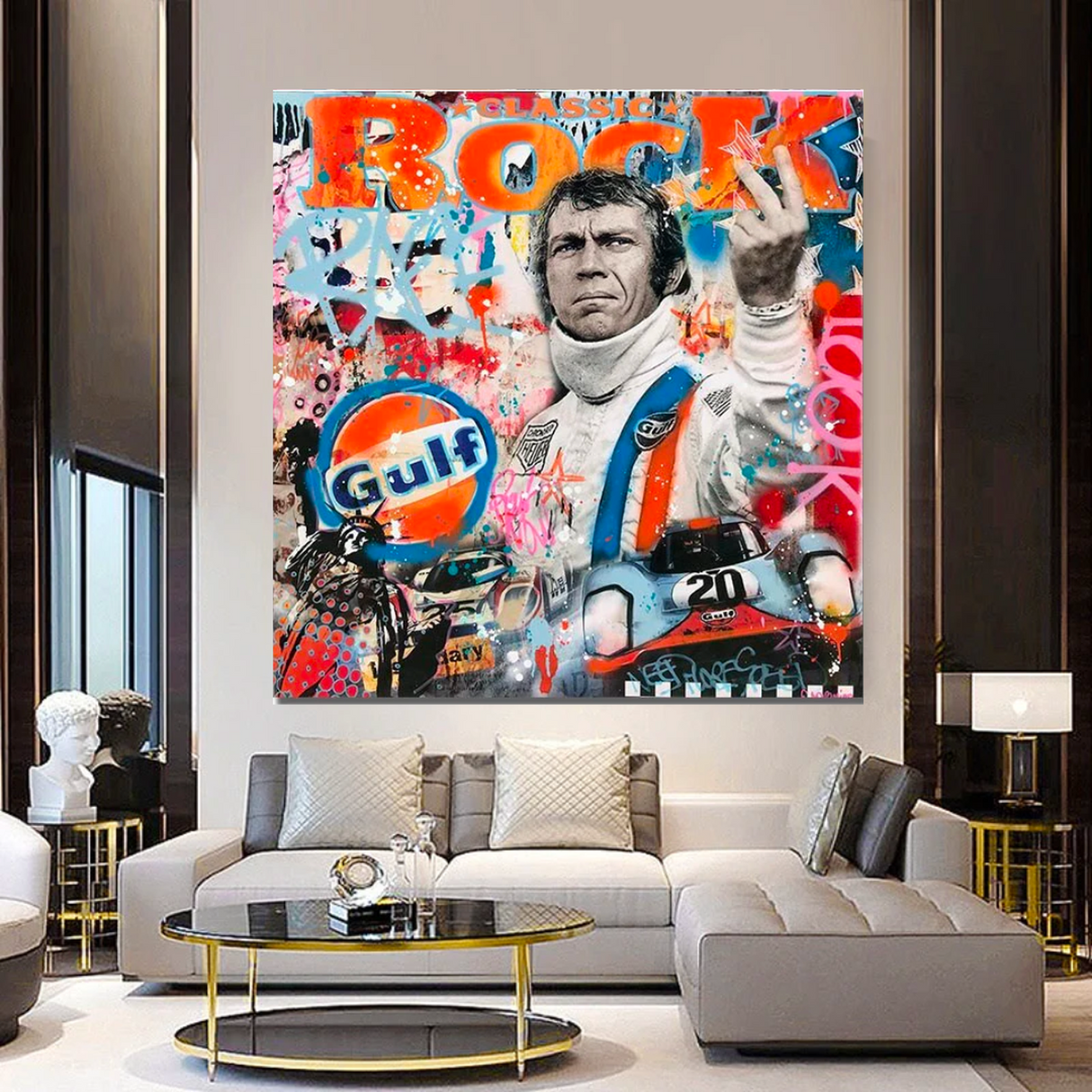 Steve McQueen Le Mans Poster: Authentic Tribute