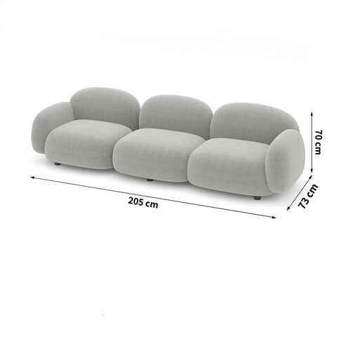 Stretch Canape Sofa Set - Transform Your Living Room Comfort-ChandeliersDecor