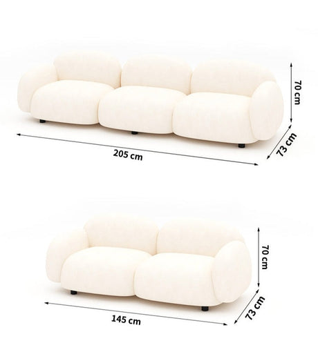 Stretch Canape Sofa Set - Transform Your Living Room Comfort-ChandeliersDecor