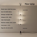 String Bedside LED Adjustable Floor Lamp-ChandeliersDecor