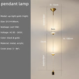 String Bedside LED Adjustable Floor Lamp-ChandeliersDecor