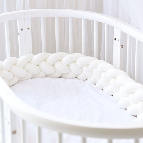 Stylish Cot Bumper: Crib Bumper for Modern Nurseries-ChandeliersDecor