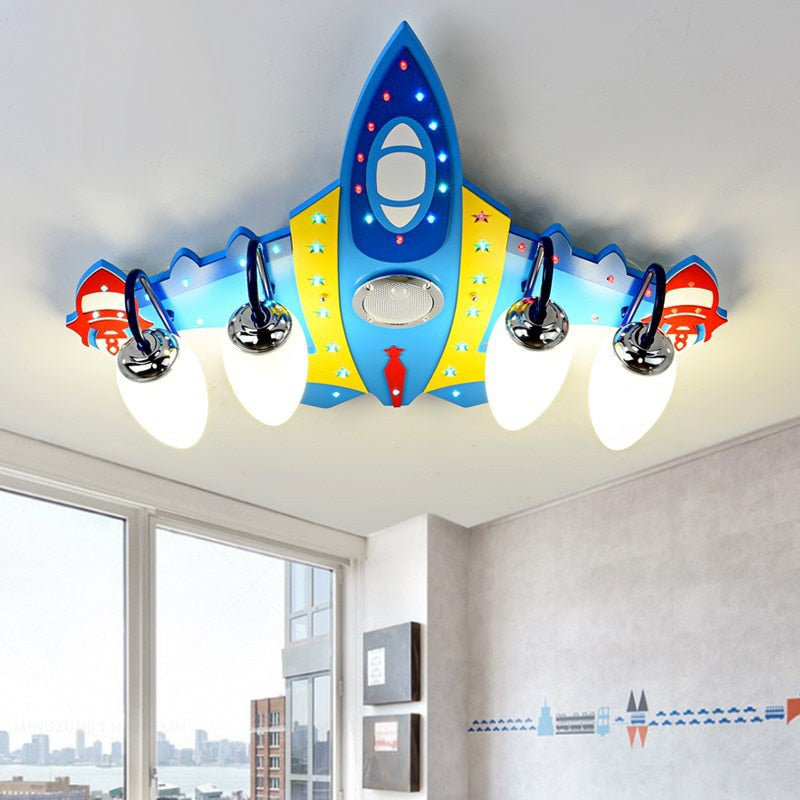 Stylish Plane Chandeliers Light - Illuminate Your Space-ChandeliersDecor