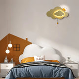 Sun Cloud Night Light Wall Lamp for Kids Room-ChandeliersDecor