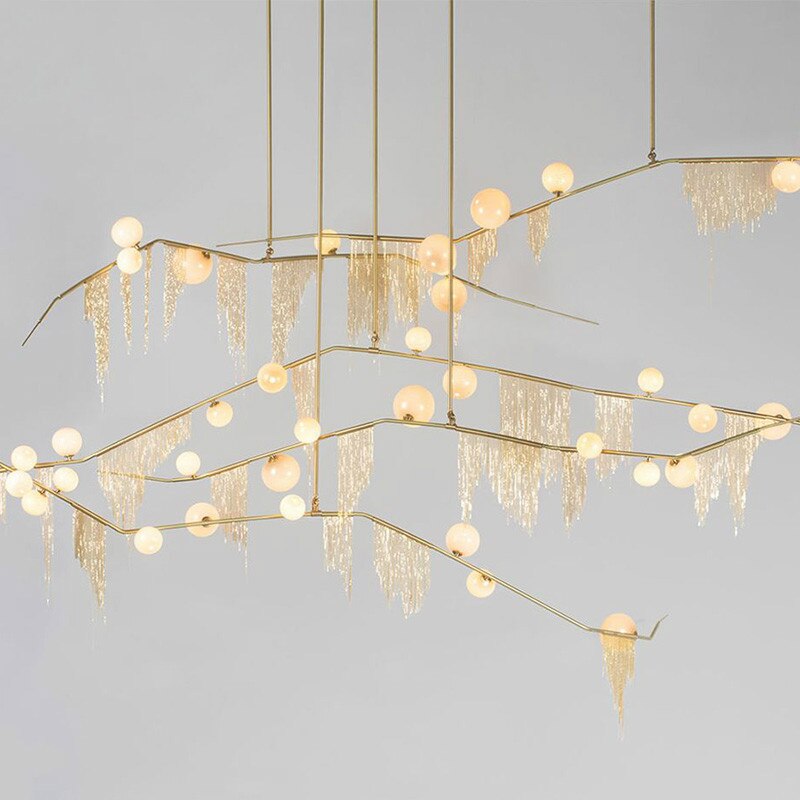 Tassel Chandelier: Lighting with a Touch of Elegance-ChandeliersDecor