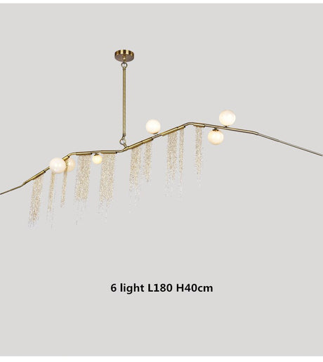 Tassel Chandelier: Lighting with a Touch of Elegance-ChandeliersDecor