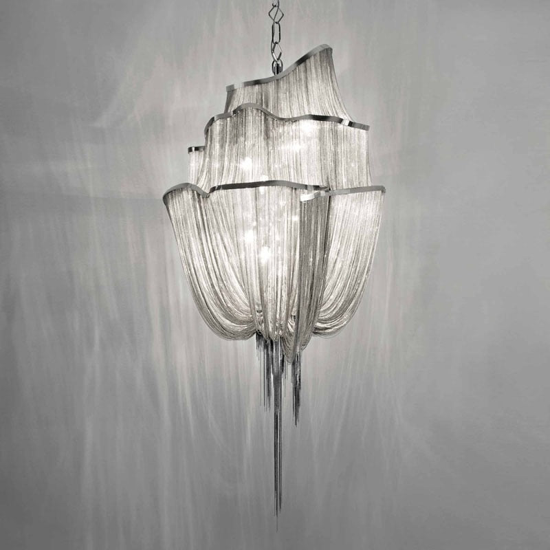 Tassels Chandelier: Decorative Lighting | Tassels & Fringe-ChandeliersDecor