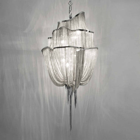 Tassels Chandelier: Decorative Lighting | Tassels & Fringe-ChandeliersDecor