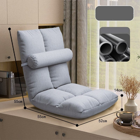 Tatami Foldable Recliner Sofa Recliner Couch Chair-ChandeliersDecor