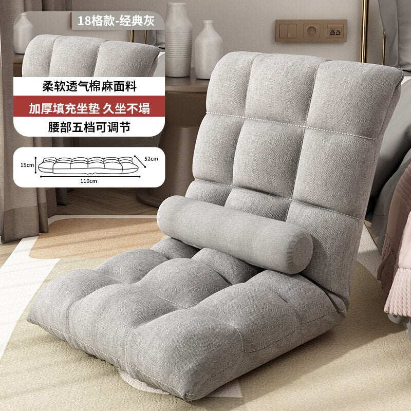 Tatami Foldable Recliner Sofa Recliner Couch Chair-ChandeliersDecor