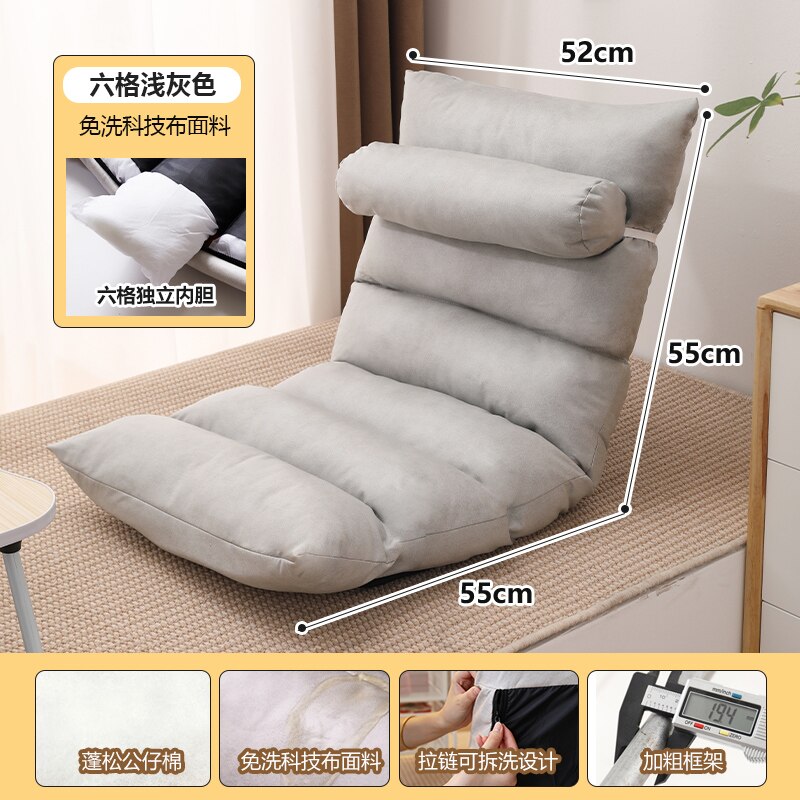 Tatami Foldable Recliner Sofa Recliner Couch Chair-ChandeliersDecor