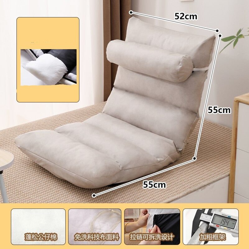 Tatami Foldable Recliner Sofa Recliner Couch Chair-ChandeliersDecor