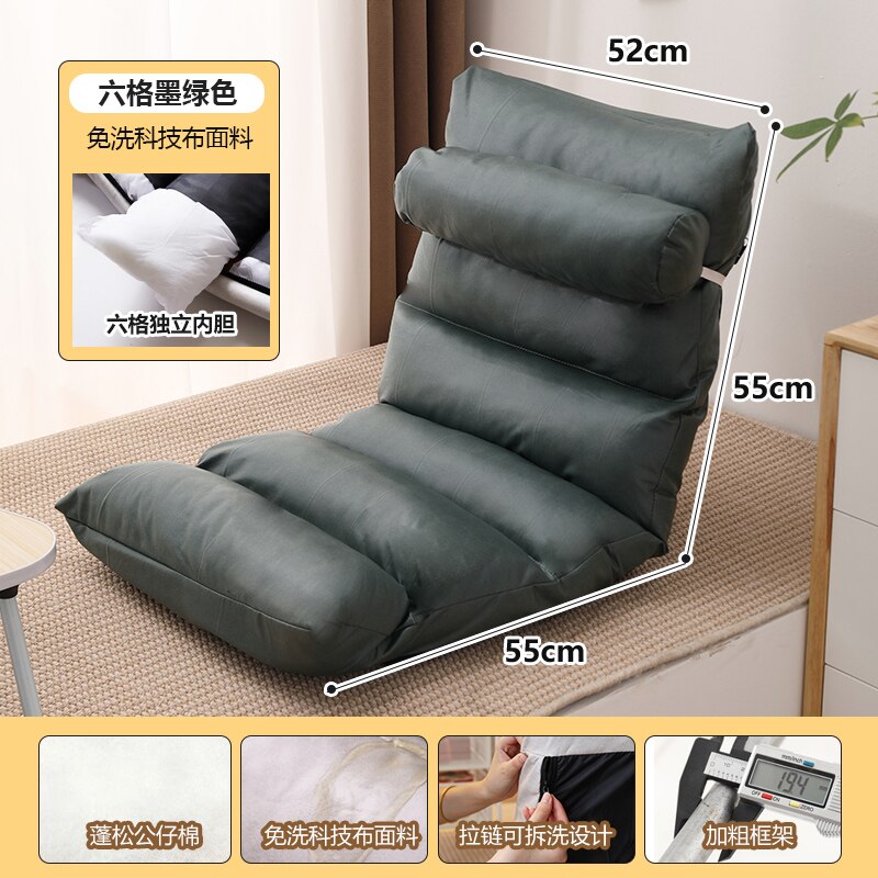 Tatami Foldable Recliner Sofa Recliner Couch Chair-ChandeliersDecor