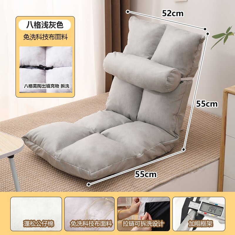 Tatami Foldable Recliner Sofa Recliner Couch Chair-ChandeliersDecor