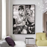 Tattoo Classic - Audrey Hepburn and Marilyn art