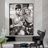 Tattoo Classic - Audrey Hepburn and Marilyn Art-ChandeliersDecor