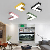 Illuminazione a LED per soffitto e parete a freccia Tetris