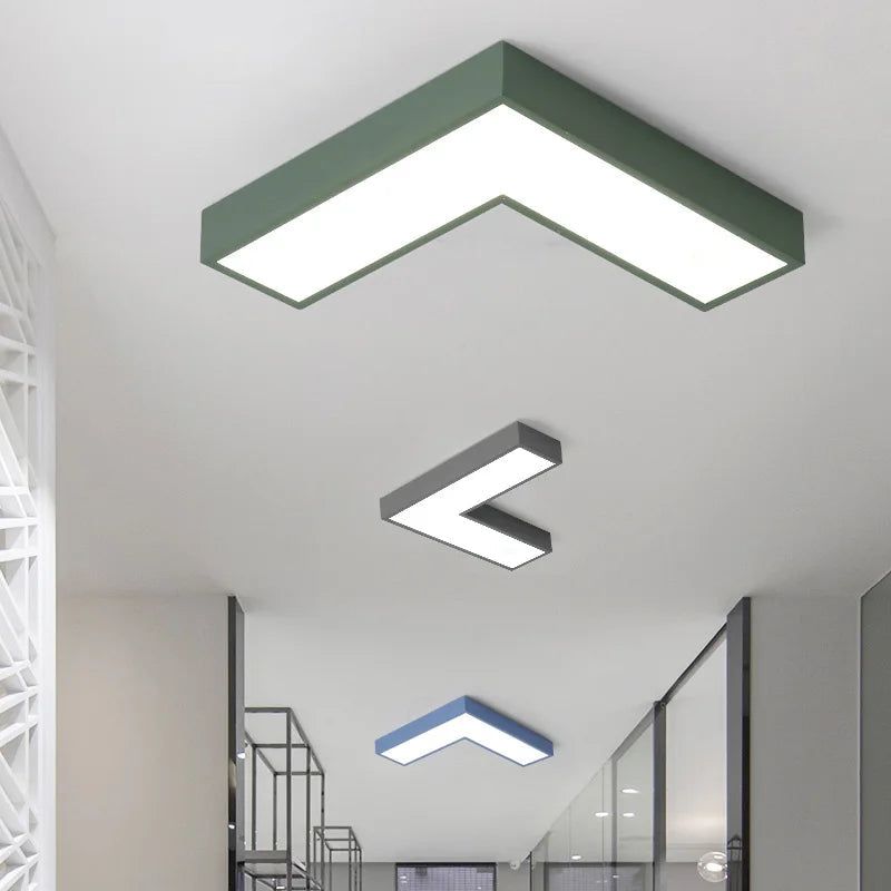 Illuminazione a LED per soffitto e parete a freccia Tetris