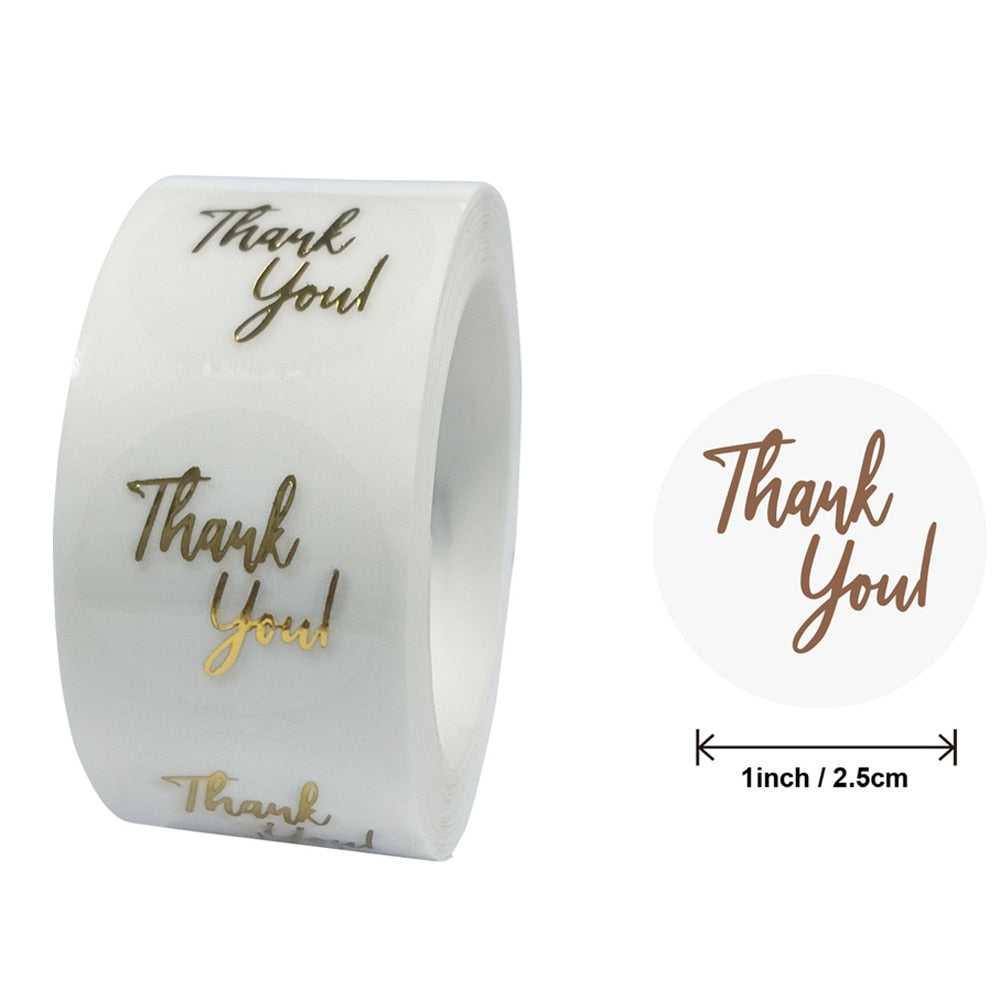 Thank You Sticker Labels: Express Gratitude Effortlessly-ChandeliersDecor