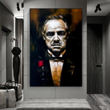 The Godfather Canvas Wall Art - Iconic Movie-ChandeliersDecor