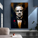 The Godfather Canvas Wall Art - Iconic Movie-ChandeliersDecor