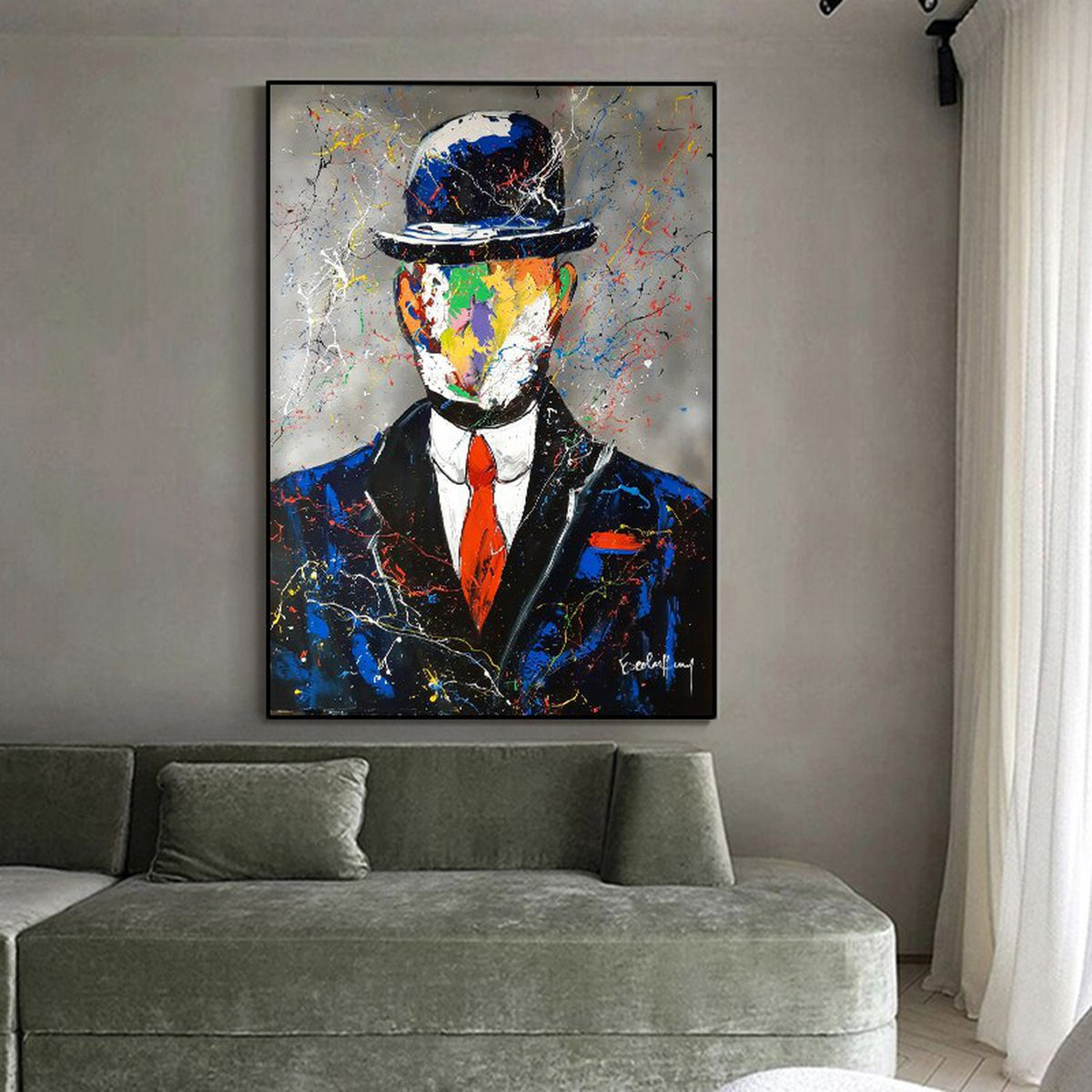 The Son of Man Canvas Wall Art