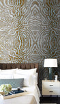 Tiger Skin Abstract Wallpaper Mural-ChandeliersDecor.com