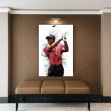 Tiger Woods Canvas Wall Art ‚Äì Inspiring Sports Memorabilia-ChandeliersDecor