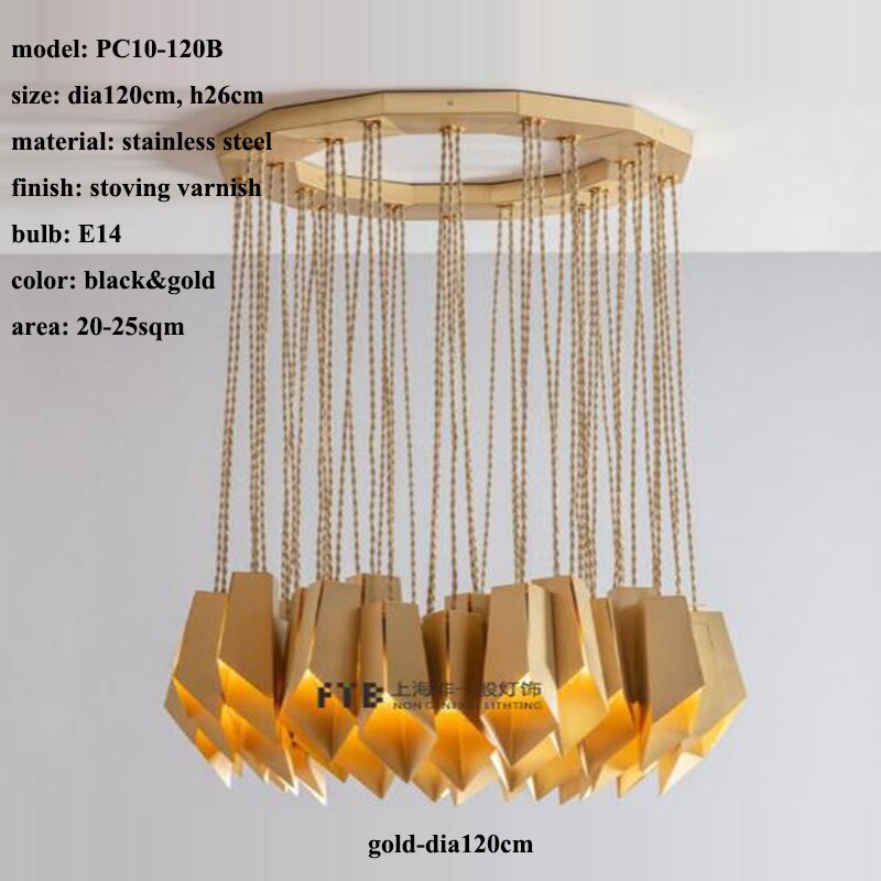 Tigermoth Fold Lighting: - Exquisite Collection-ChandeliersDecor