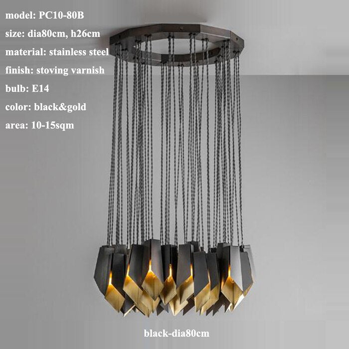 Tigermoth Fold Lighting: - Exquisite Collection-ChandeliersDecor